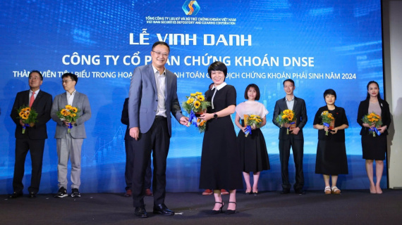 DNSE được vinh danh thành viên tiêu biểu về giao dịch chứng khoán phái sinh