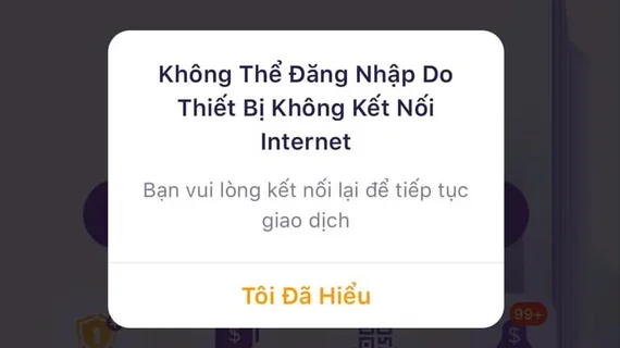 TPBank đang khắc phục sự cố hệ thống
