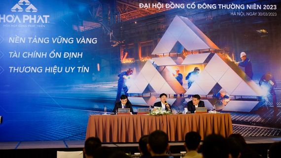 Hòa Phát (HPG) chốt ngày họp đại hội đồng cổ đông thường niên 2024