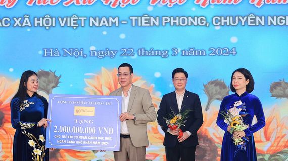 T&T Group tiếp tục ủng hộ 2 tỷ đồng hỗ trợ trẻ em nghèo