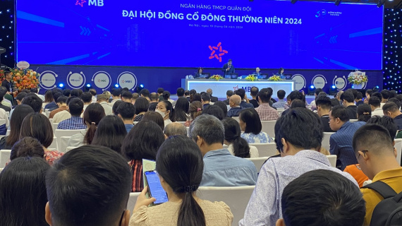 ĐHĐCĐ MB: Quý I lợi nhuận đạt gần 5.800 tỷ đồng, dư nợ của Novaland và Trung Nam không đáng ngại