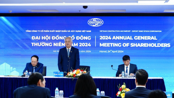 ĐHĐCĐ Vinaconex: Mục tiêu phá đỉnh doanh thu, ước lãi 400 tỷ đồng trong quý I/2024