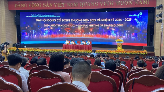 ĐHĐCĐ VietinBank: Muốn dùng toàn bộ lợi nhuận 2023 để chia cổ tức