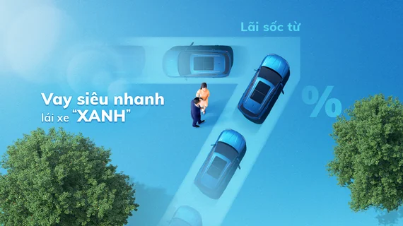 Sở hữu ô tô VinFast cực dễ với gói vay 500 tỷ đồng từ Sacombank