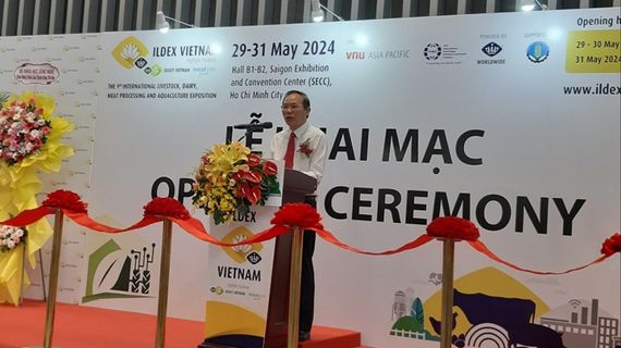 ILDEX Vietnam 2024: “Chăn nuôi sạch – Nông nghiệp xanh – Lợi ích bền vững” chính thức khai mạc