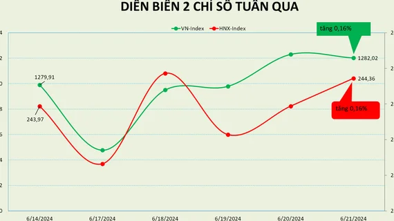 Chỉ tăng hơn 2 điểm trong tuần giao dịch, PE thị trường Việt Nam ở mức 16,1 lần