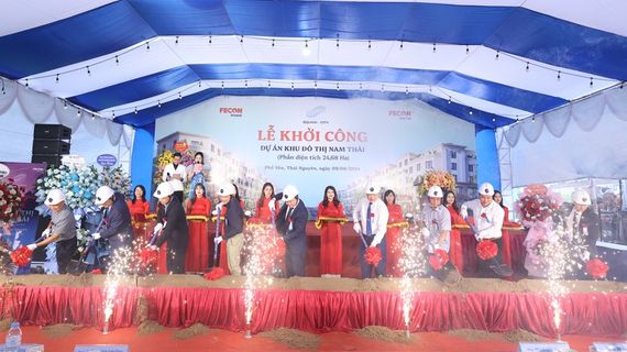 FECON Invest khởi công dự án khu đô thị 2.250 tỷ đồng tại Thái Nguyên