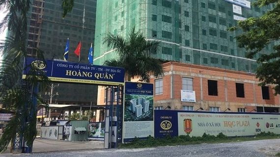 Chủ tịch Hội đồng quản trị bị tạm hoãn xuất cảnh, Địa ốc Hoàng Quân 