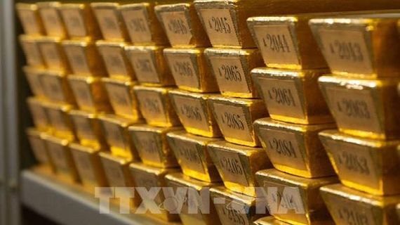 Giá vàng chạm mức cao nhất 1 tháng
