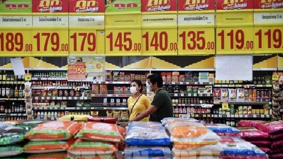 Giá gạo Thái Lan tăng lên mức cao nhất trong hai tháng