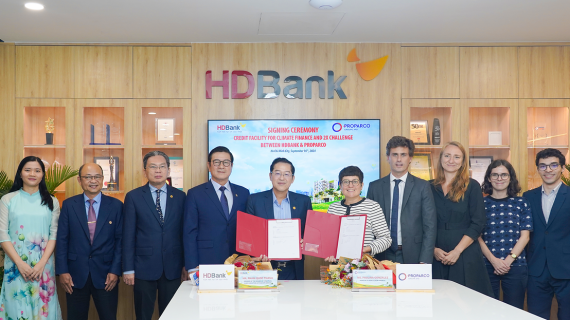 Proparco nâng mức tài trợ cho HDBank lên 100 triệu USD, củng cố mục tiêu phát triển bền vững