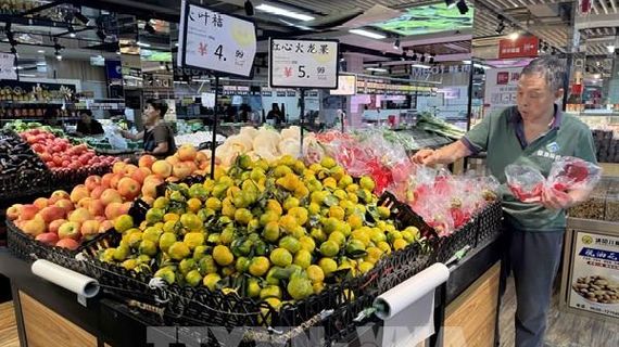 Thị trường tiêu dùng Trung Quốc sôi động trong Tết Trung thu