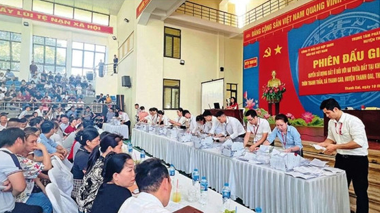 Hà Nội tiếp tục đấu giá hàng trăm lô đất tại các huyện ngoại thành