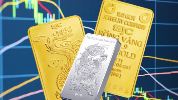 Giá vàng trong nước điều chỉnh giảm mạnh