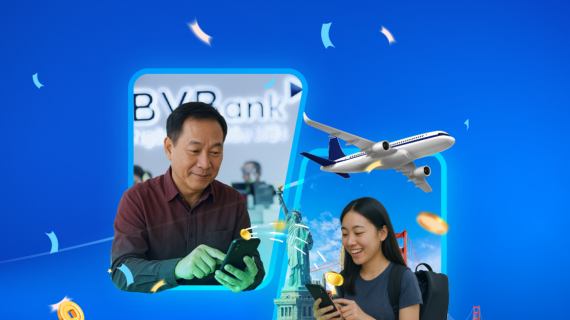 Đến BVBank chuyển tiền du học không phí - cơ hội trúng quà như ý