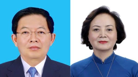Bà Phạm Thị Thanh Trà và ông Hồ Quốc Dũng giữ chức Phó thủ tướng