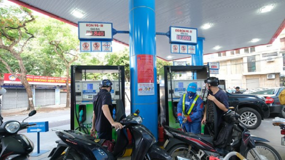 Giá xăng, dầu cùng quay đầu giảm trong phiên điều hành ngày 9/10