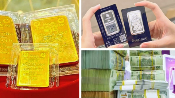 Vàng nhẫn lại “vượt mặt” vàng miếng, áp sát mốc 154 triệu đồng/lượng