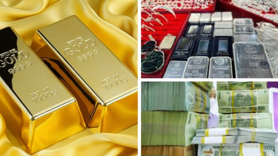 Vàng trong nước bật tăng, lấy lại mốc trên 150 triệu đồng/lượng