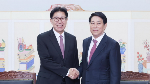 Chủ tịch nước Lương Cường thăm thành phố Busan thúc đẩy hợp tác Việt-Hàn