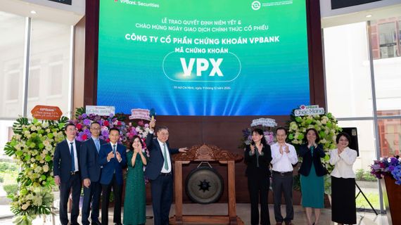 Cổ phiếu VPX giảm 10% phiên đầu tiên lên sàn
