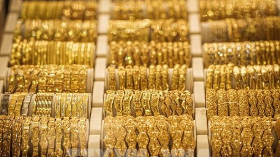 Giá vàng thế giới tăng lên mức cao nhất hơn một tháng