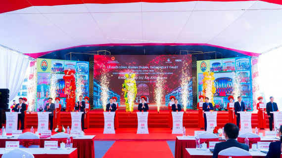 Hạ tầng GELEX khởi công khu đô thị nhà ở thấp tầng ANmaison tại Hải Phòng