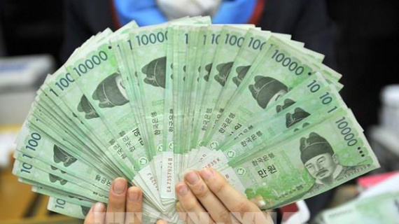 Đồng won chịu áp lực lớn trước thời điểm chốt năm