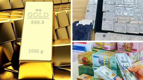 Cơn sốt bạc chưa hạ nhiệt, vàng duy trì đà tăng mạnh
