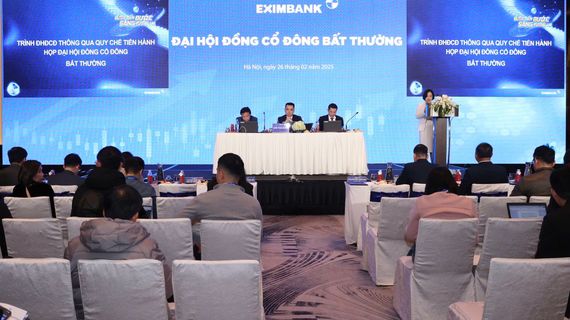 ĐHĐCĐ Eximbank: Bầu bổ sung 3 thành viên Ban Kiểm soát, đang tiến hành các bước để chuyển trụ sở