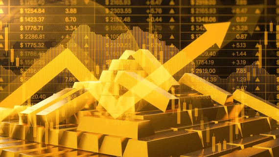 Giá vàng thế giới tăng dựng đứng, vượt 3.400 USD/ounce
