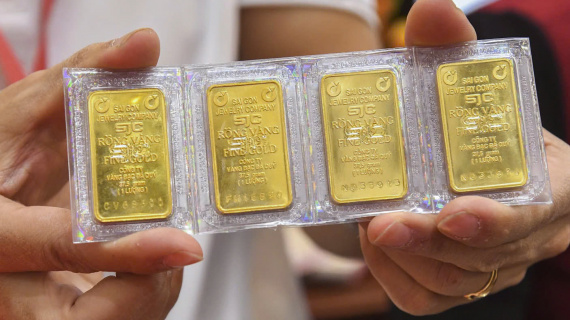 Giá vàng SJC và tỷ giá cùng tăng mạnh