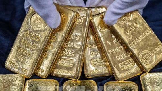 Giá vàng tăng lên mức cao nhất trong 2 tuần trước thềm cuộc họp của Fed