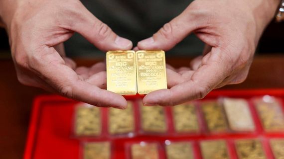 Giá vàng SJC tăng nhẹ, cao hơn vàng thế giới hơn 11 triệu đồng/lượng