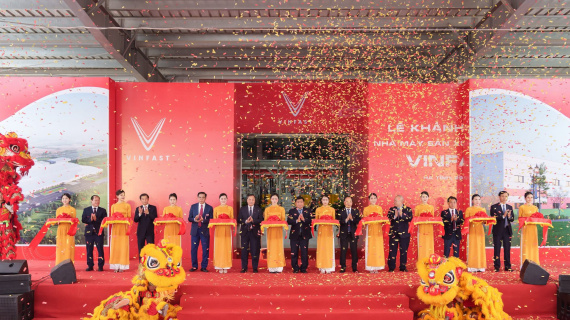 Vinfast khánh thành nhà máy sản xuất ô tô điện thứ 2 tại Việt Nam