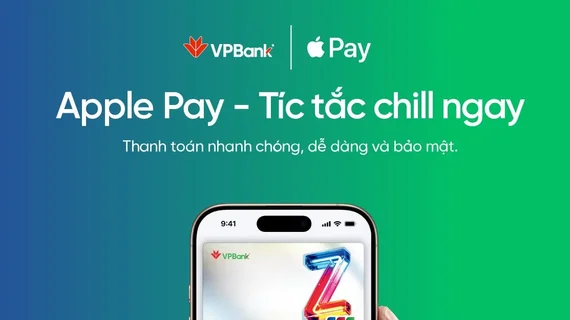 VPBank triển khai Apple Pay cho chủ thẻ VPBank JCB