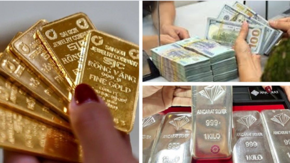 Giá vàng tăng 1,5 triệu đồng/lượng