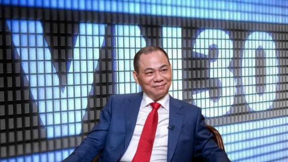 Chính thức: Tỷ phú Phạm Nhật Vượng có 4 cổ phiếu trong rổ VN30