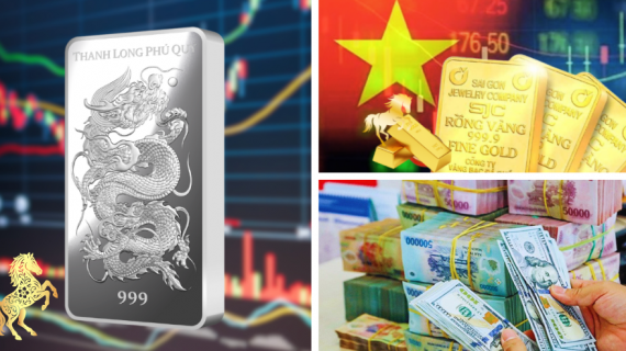 Giá vàng bạc lập đỉnh mới