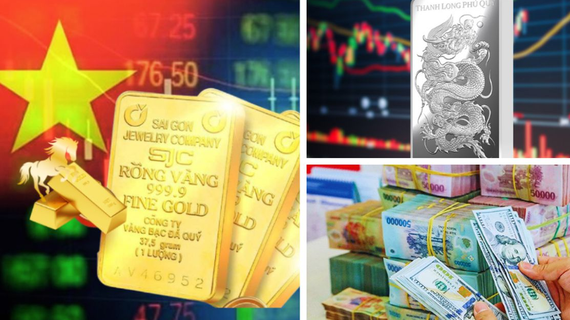 Giá vàng bạc lập đỉnh mới, tăng mạnh ngay phiên đầu tuần