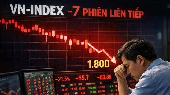Chuỗi giảm điểm dài nhất 7 năm của chứng khoán Việt Nam bao giờ kết thúc?