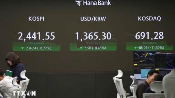 Thị trường chứng khoán Hàn Quốc tiếp tục thiết lập kỷ lục mới