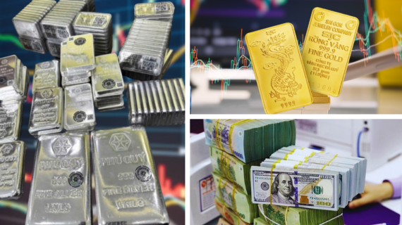 Giá bạc vượt mốc 84 triệu đồng/kg