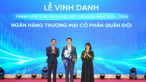 MB được vinh danh là thành viên giao dịch đặc biệt tiêu biểu trên thị trường trái phiếu