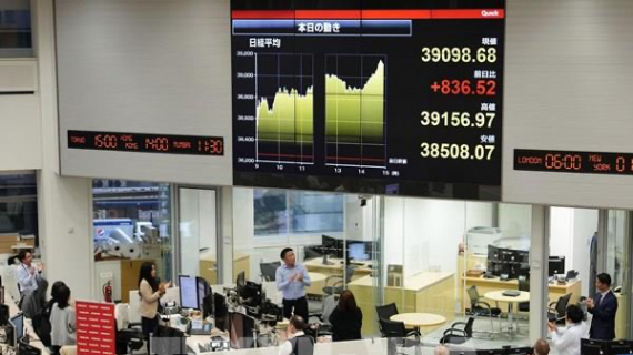 Chứng khoán châu Á trầm lắng khi các thị trường lớn nghỉ Tết Nguyên đán