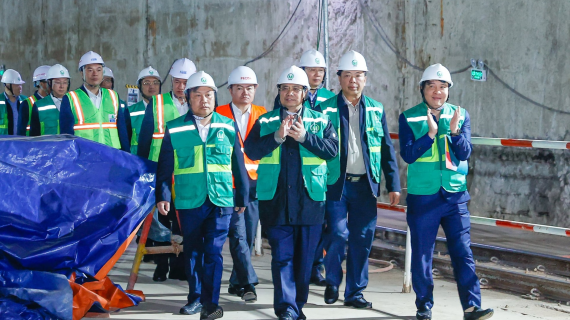 Thủ tướng đốc thúc đẩy mạnh tiến độ triển khai đường sắt đô thị tại Hà Nội