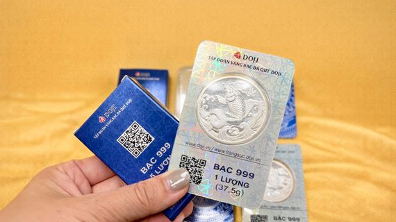 Sau Phú Quý, đến DOJI chính thức tham gia thị trường bạc