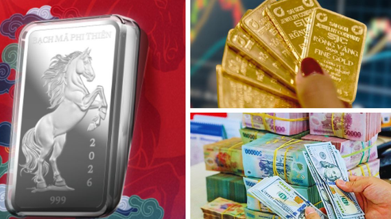 Giá vàng chững lại, bạc quay đầu giảm