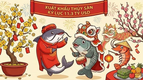 XK thủy sản 2025 kỷ lục 11,3 tỷ USD: 1 DN bán cá rô phi có lợi nhuận tăng gấp 21 lần, 