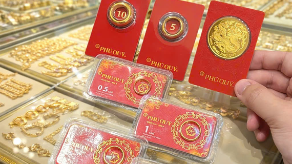 Giá vàng giảm 1,4 triệu đồng/lượng, bạc lao dốc